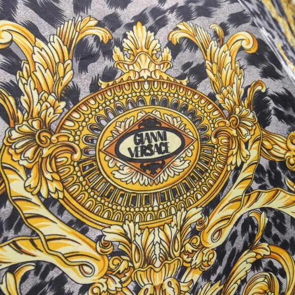 Authentic Vintage Gianni Versace Baroque pattern foldable umbrella - Picture 8 of 13